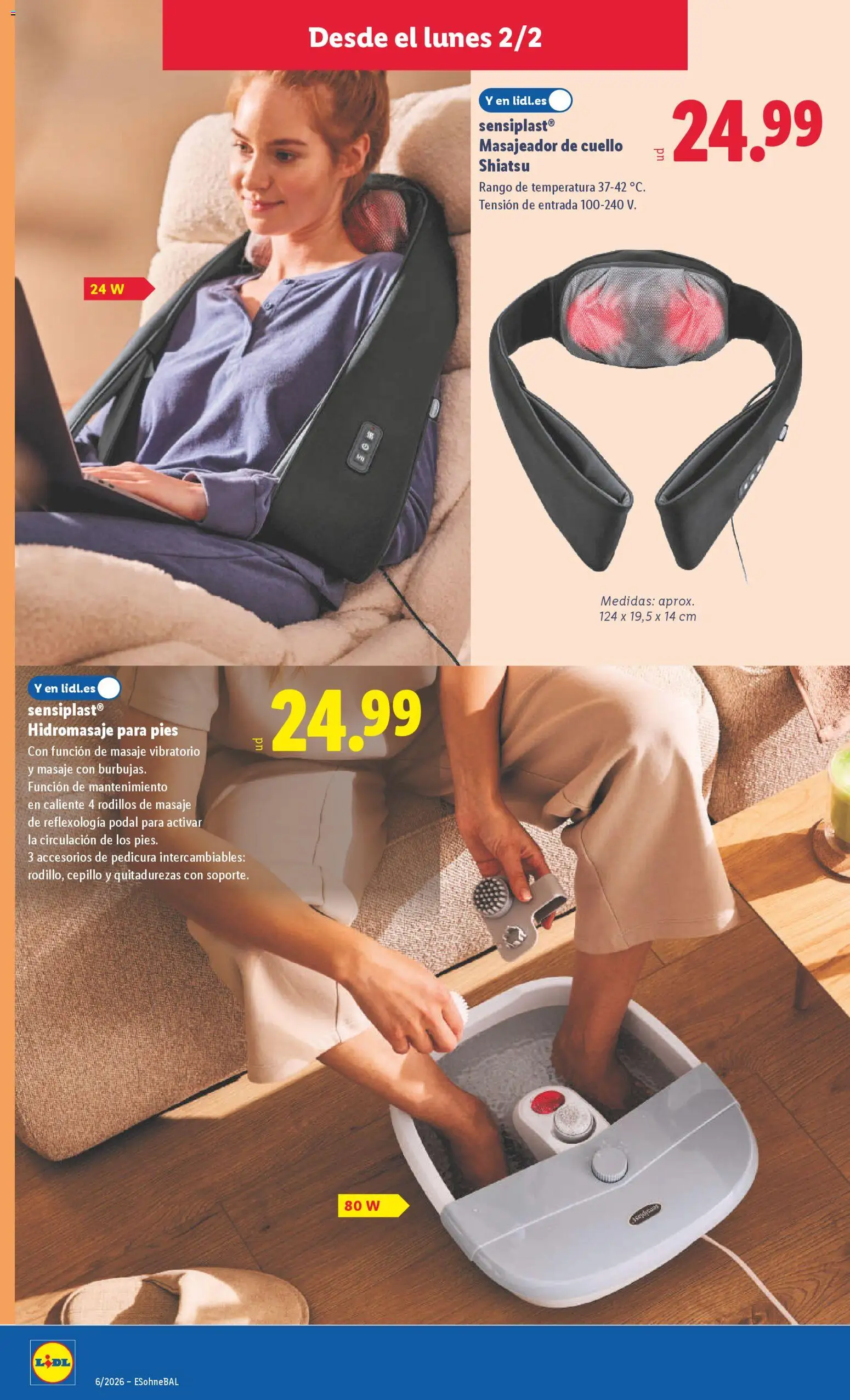 Lidl folleto de bazar │ válido desde el 02.02.2026 | Página: 8 | Productos: Cepillo