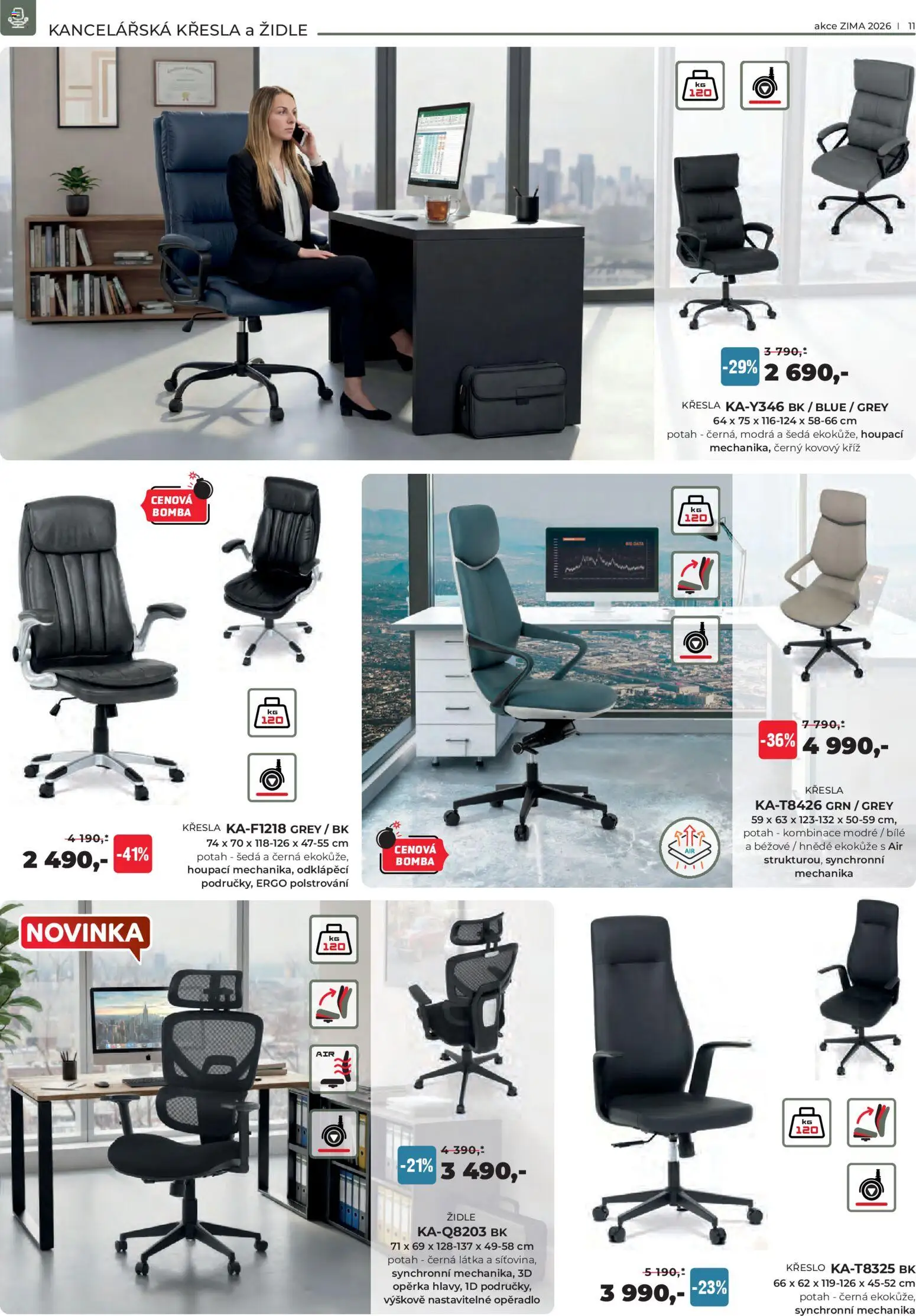 Jamall nábytek leták od 15.01.2026 | Strana: 11 | Produkty: Křesla, Křeslo, Židle