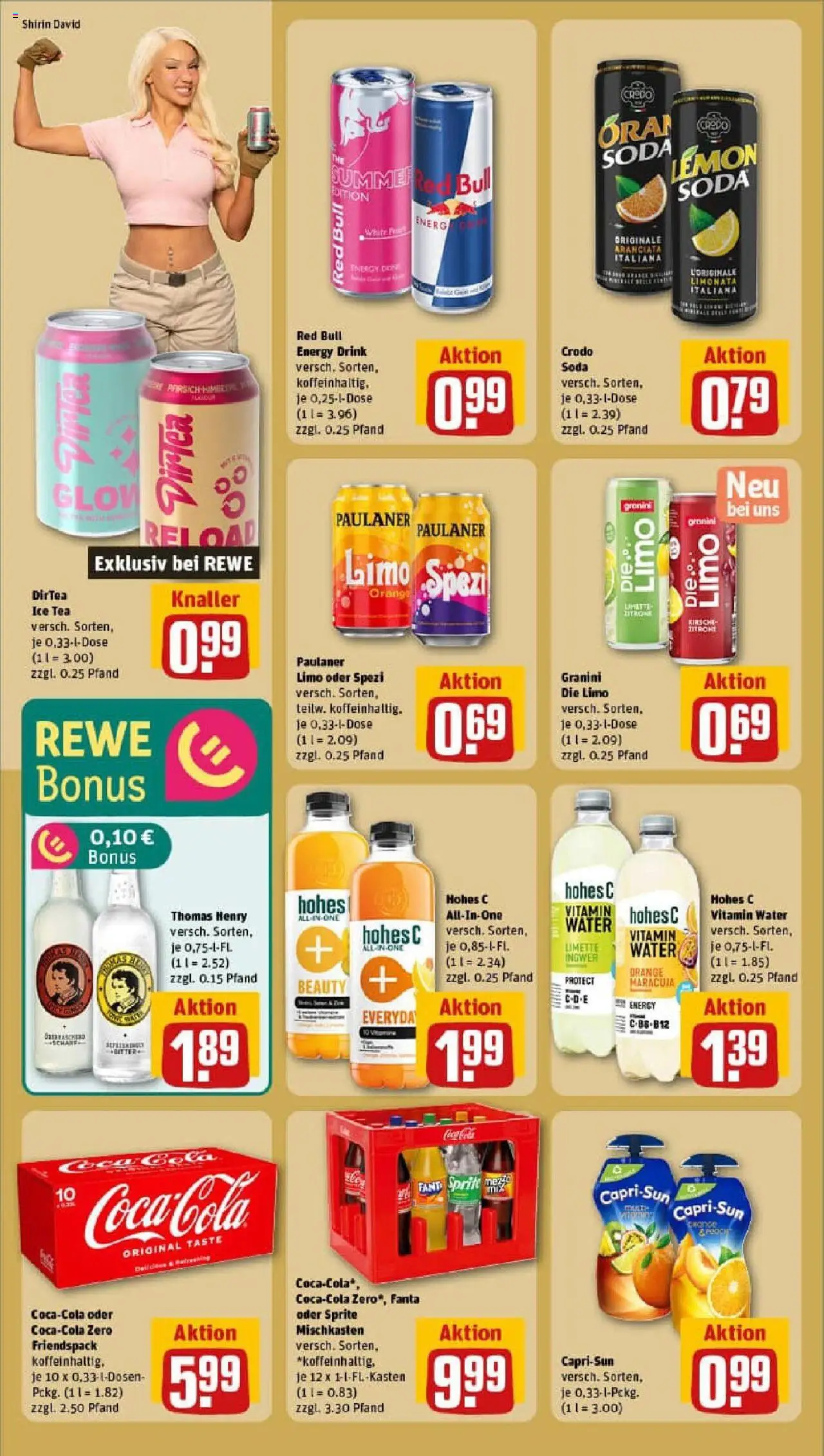 Rewe prospekt Bad Brückenau	 - gültig ab dem 13.07.2025 | Seite: 24 | Produkte: Fanta, Sprite, Granini die limo, Hohes c