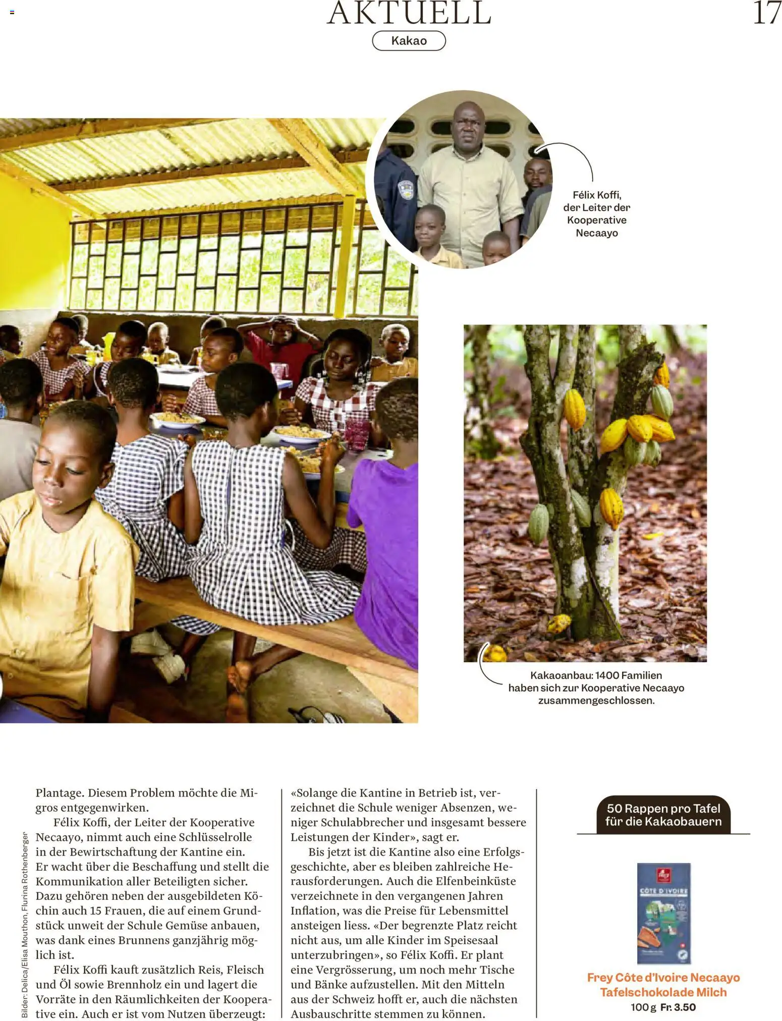 Migros Magazin – gültig ab 19.01.2026 | Seite: 17 | Produkte: Milch, Insgesamt, Gemüse, Bilder