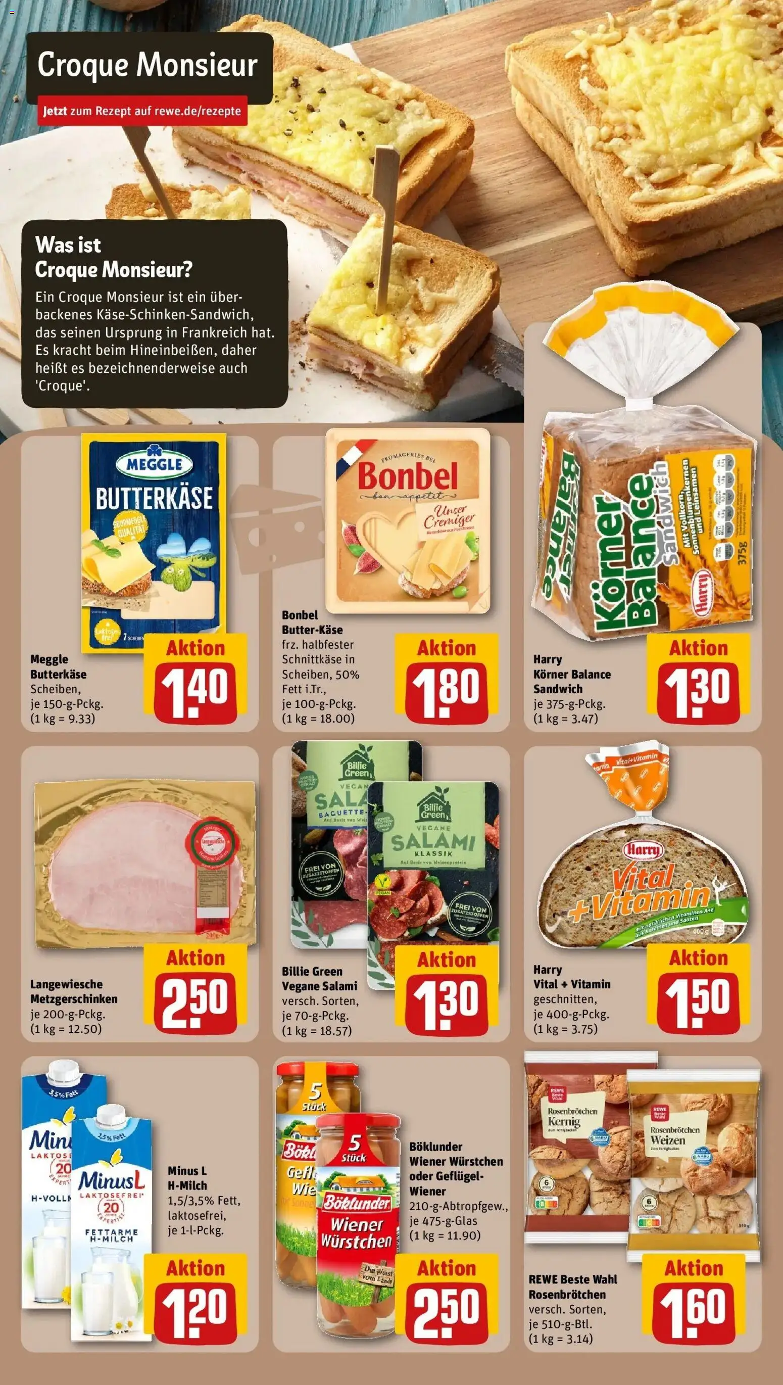 Rewe Prospekt Düsseldorf	 – gültig ab 09.03.2026 | Seite: 17 | Produkte: Wiener wurstchen, Rum, Baguette, Salami