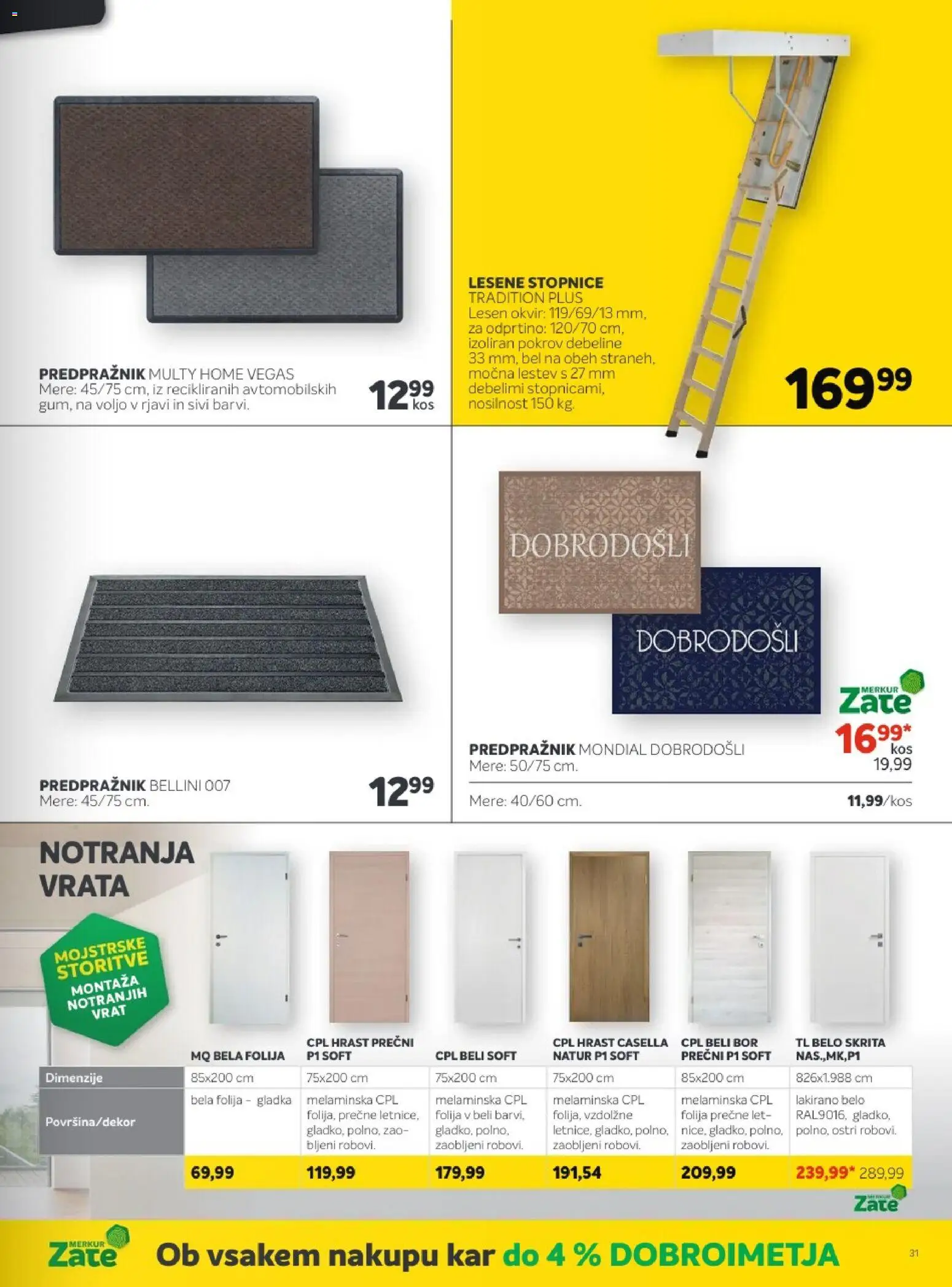 Novi Merkur katalog ponudbe – veljaven od 05.11.2025 | Stran: 31