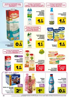 Carrefour folleto │ válido desde el 24.07.2025 | Página: 22 | Productos: Leche entera, Leche, Chocolate, Té