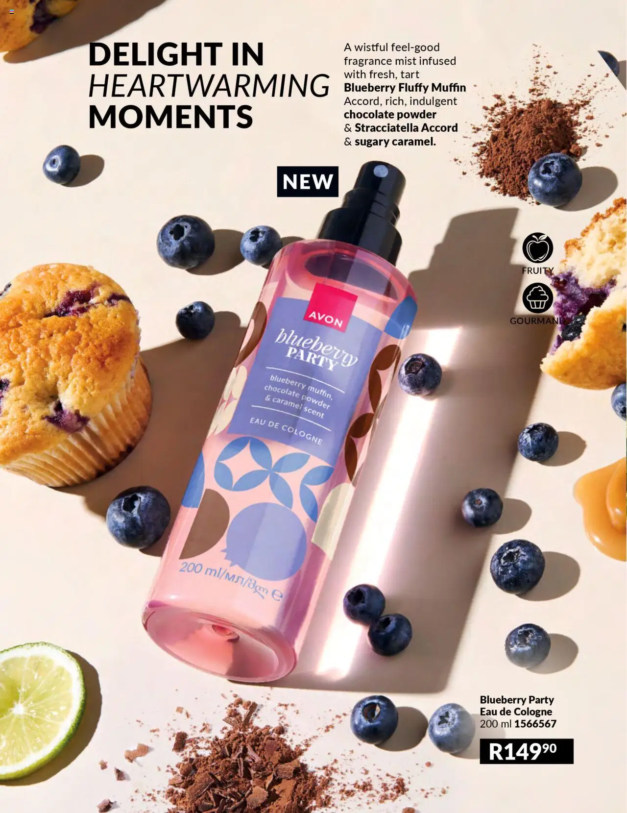 New Avon catalogue – valid from 01.10.2025 | Page: 18 | Products: Chocolate, Fragrance, Powder, Caramel