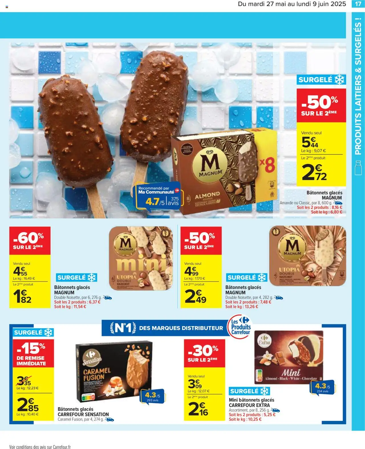  | Page: 19 | Produits: Glaces, Amande
