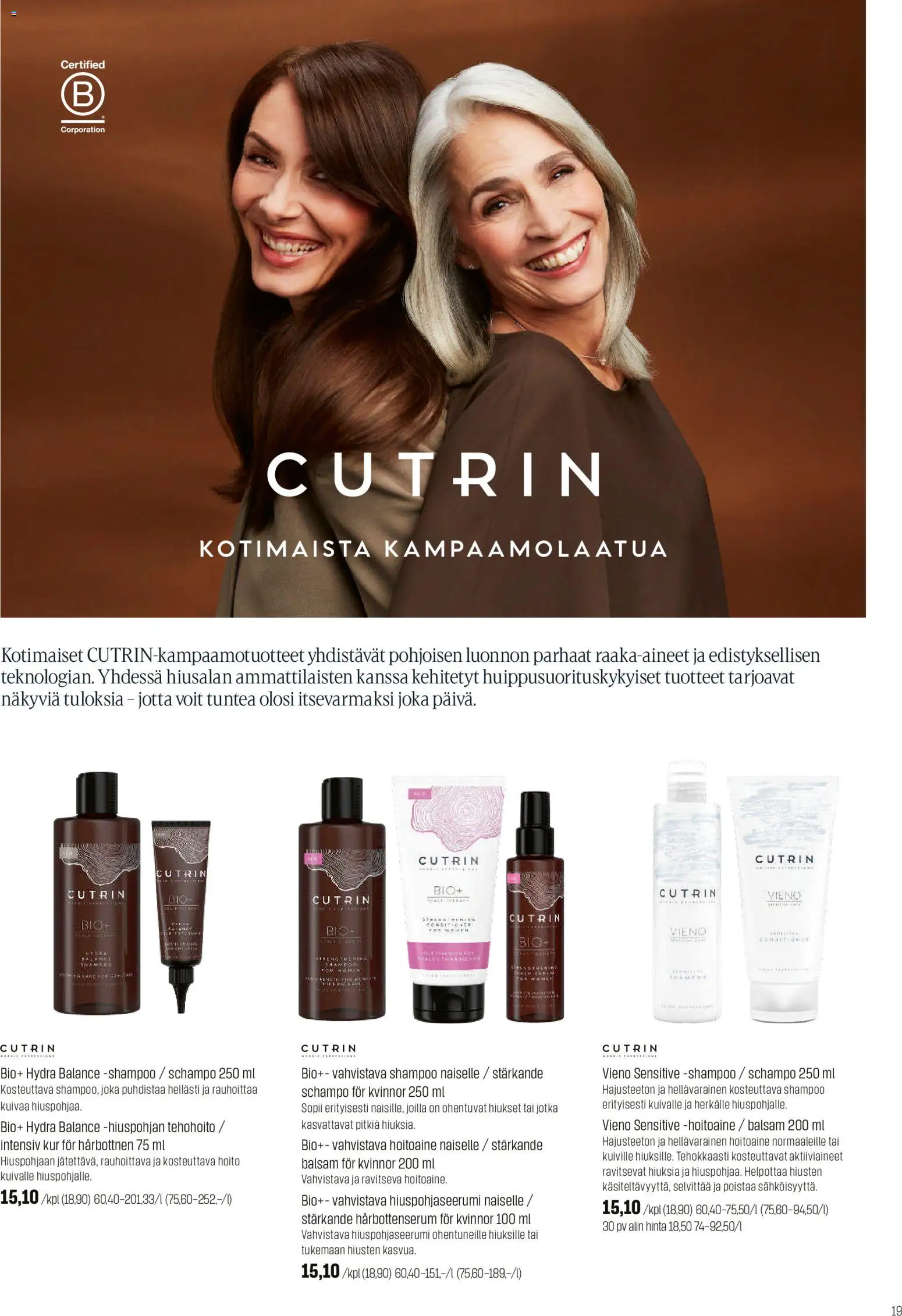 Sokos tarjoukset – voimassa 26.01.2026 alkaen | Sivu: 19 | Tuotteet: Shampoo, Hoitoaine