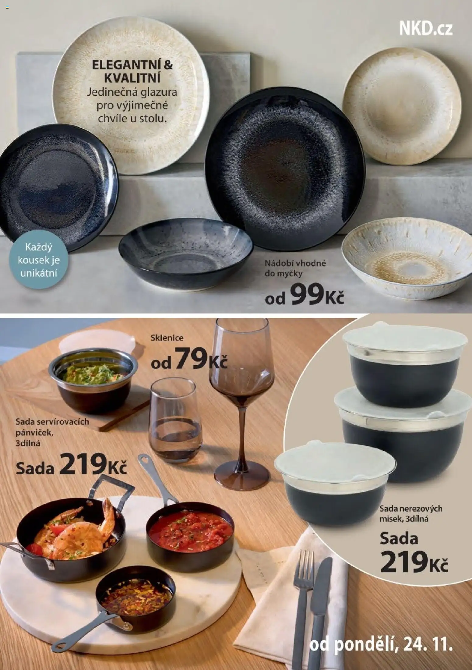 NKD leták od 24.11.2025 | Strana: 5 | Produkty: Nádobí, Sklenice