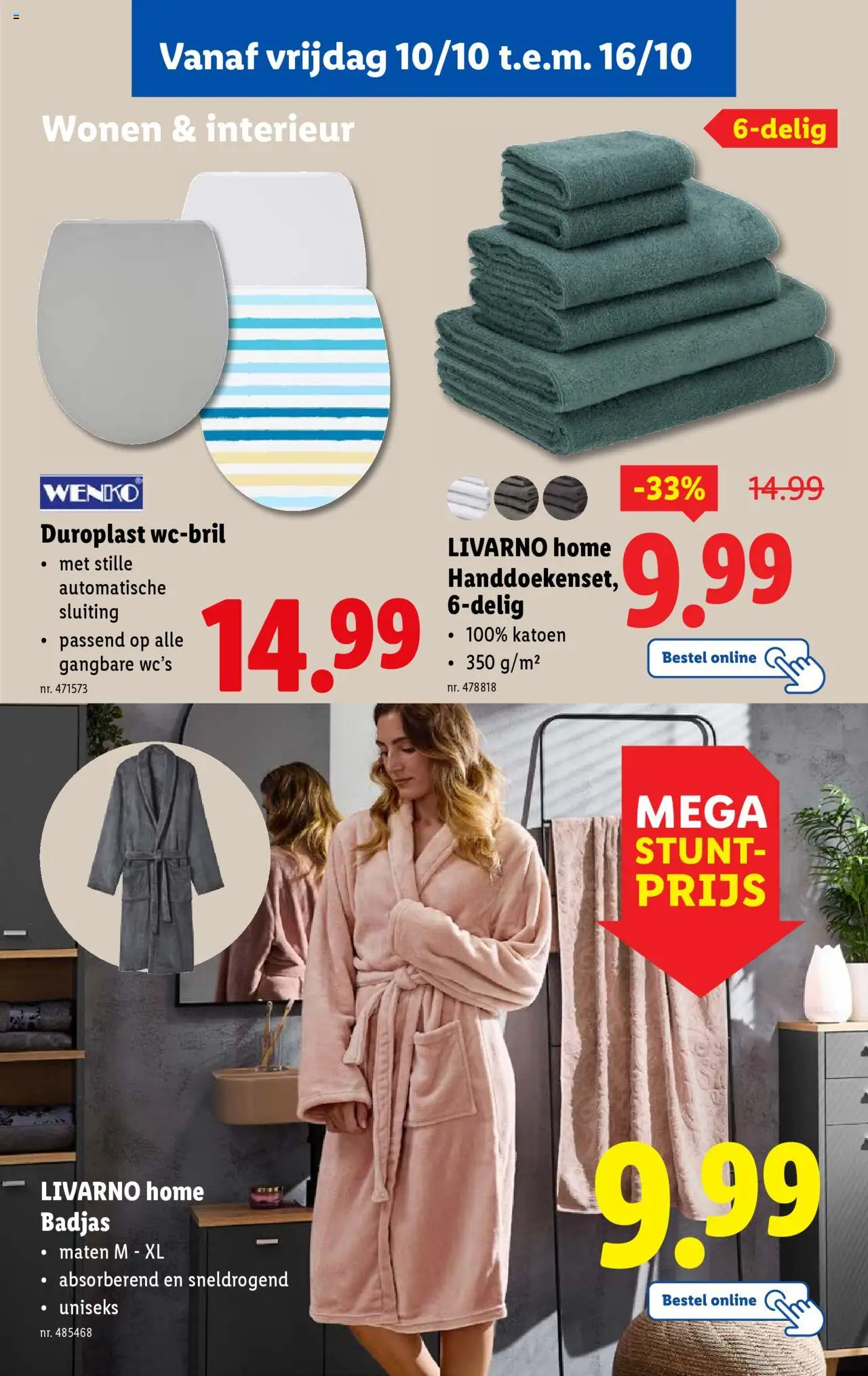 {H1} | Pagina: 51 | Producten: Badjas, Toilet, Zöldség