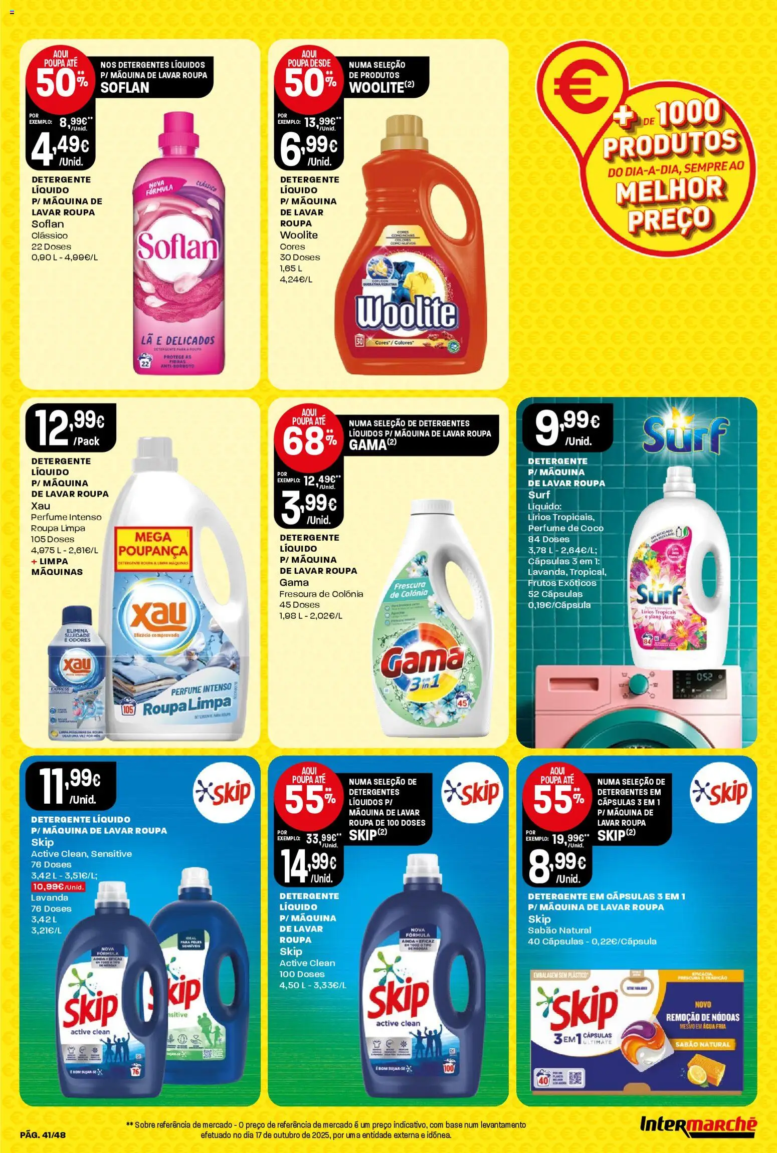 Intermarché folheto │ válido de 20.11.2025 | Página: 41 | Produtos: Agua, Sabão, Base, Detergente