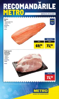 Ofertele Metro valabile de la 01.12.2025
