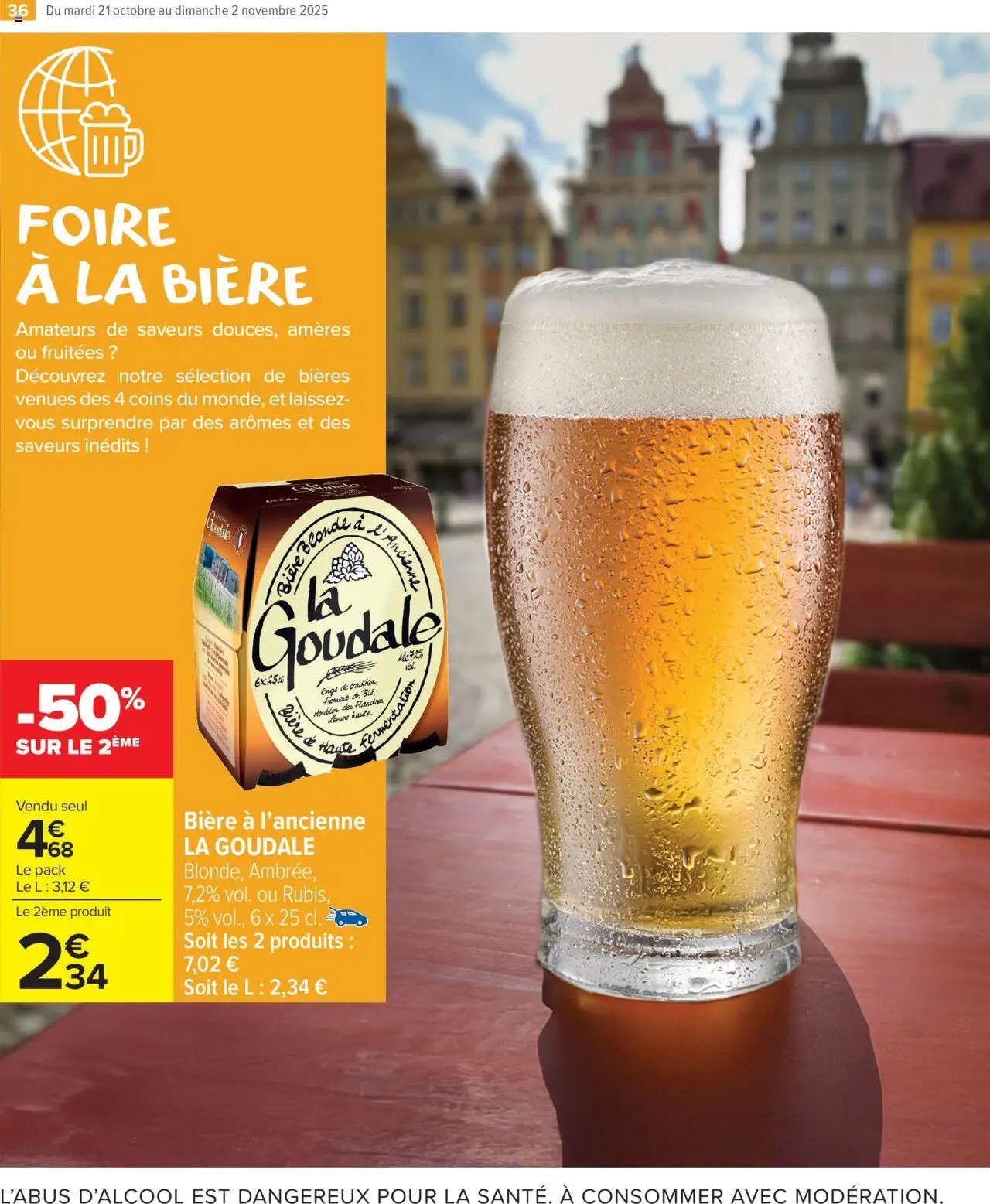 {H1} | Page: 38 | Produits: Goudale, Bière blonde, Bière