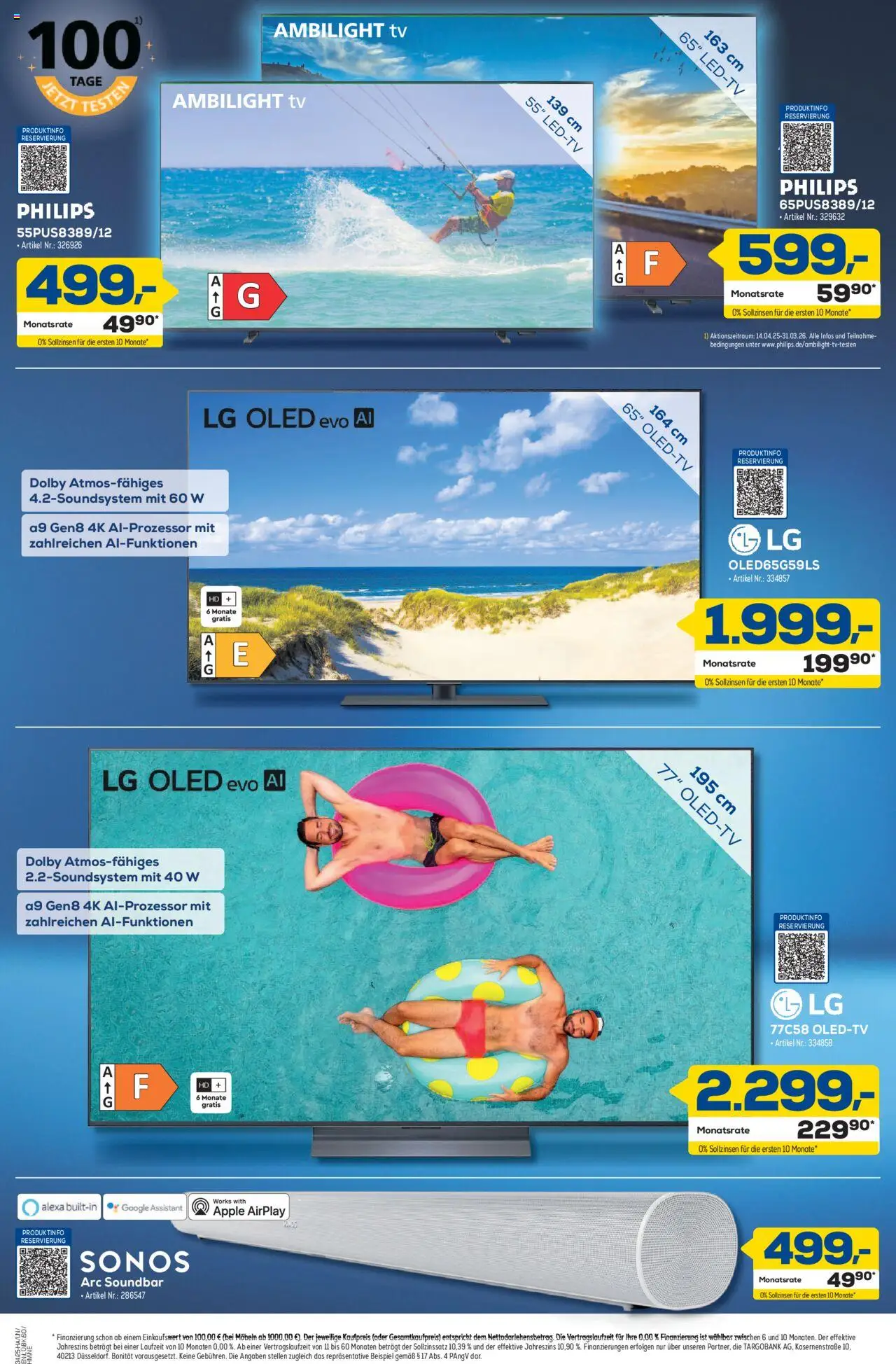 Euronics Prospekt Berlet - gültig ab dem 13.08.2025 | Seite: 6 | Produkte: LG, Philips, Apple, Soundbar