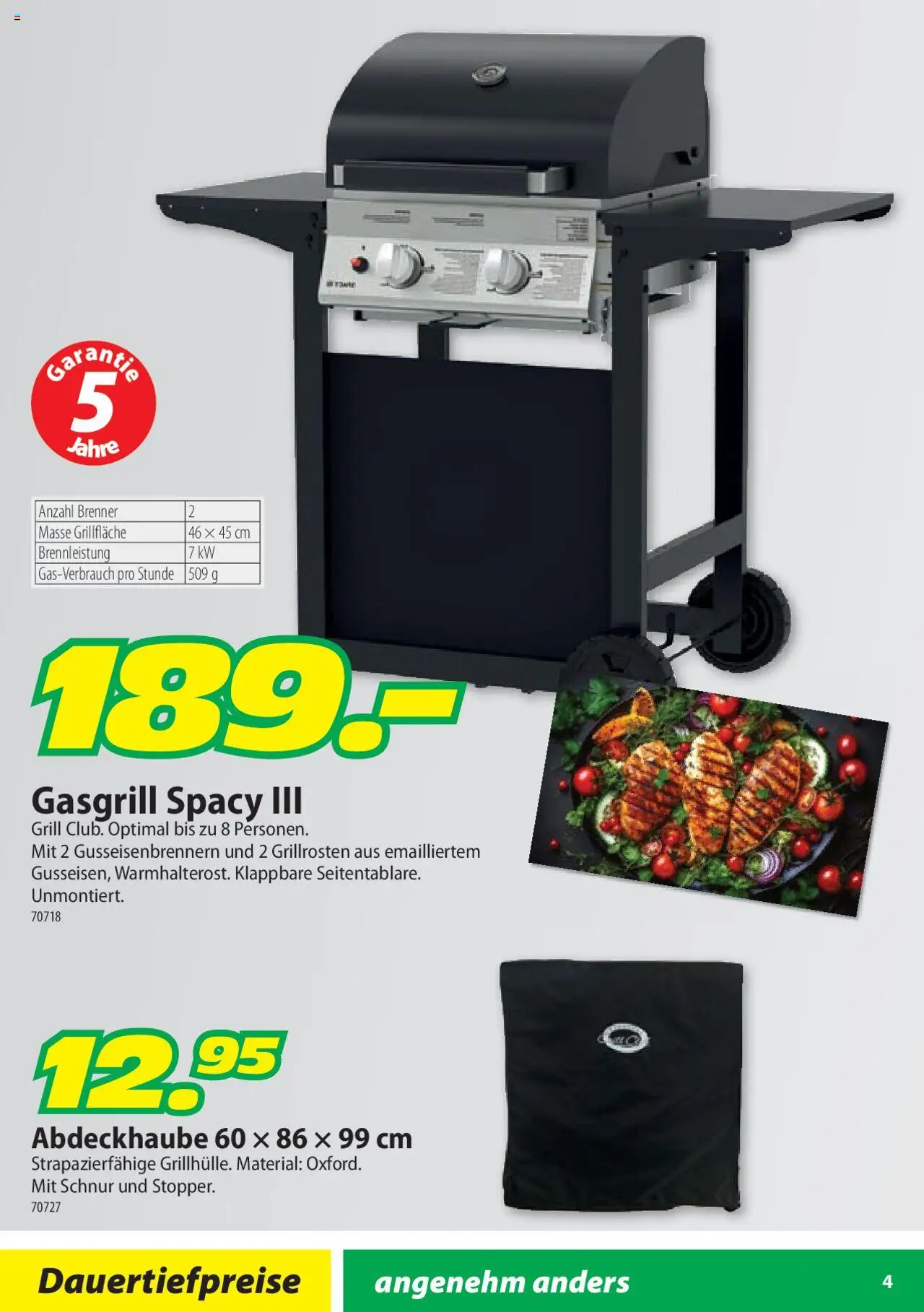 Landi Aktionen BBQ Grill Club ab 04.02.2025 | Seite: 4 | Produkte: Grill