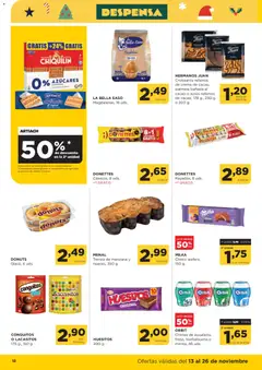 Vista previa Alimerka folleto Asturias válido desde el 13.11.2025 | Página: 14 | Productos: Manzana, Crema, Magdalenas, Donuts