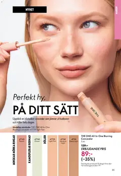 THE ONE All-In-One Blurring Concealer, 5 ml. - Förhandsvisning av reklamblad från butik Oriflame aktuell från 01.04.2026 | Sida: 85
