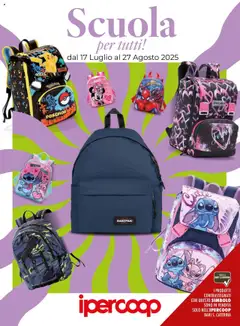 Anteprima del volantino Ipercoop Scuola - Bari catalogo valido a partire dal 16.07.2025