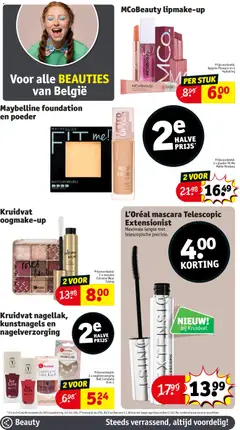 Kruidvat folder week 8 - Voorbeeld van een folder van Kruidvat, geldig van 17.02.2026 | Pagina: 24 | Producten: Mascara, Lipgloss, Foundation, Kan