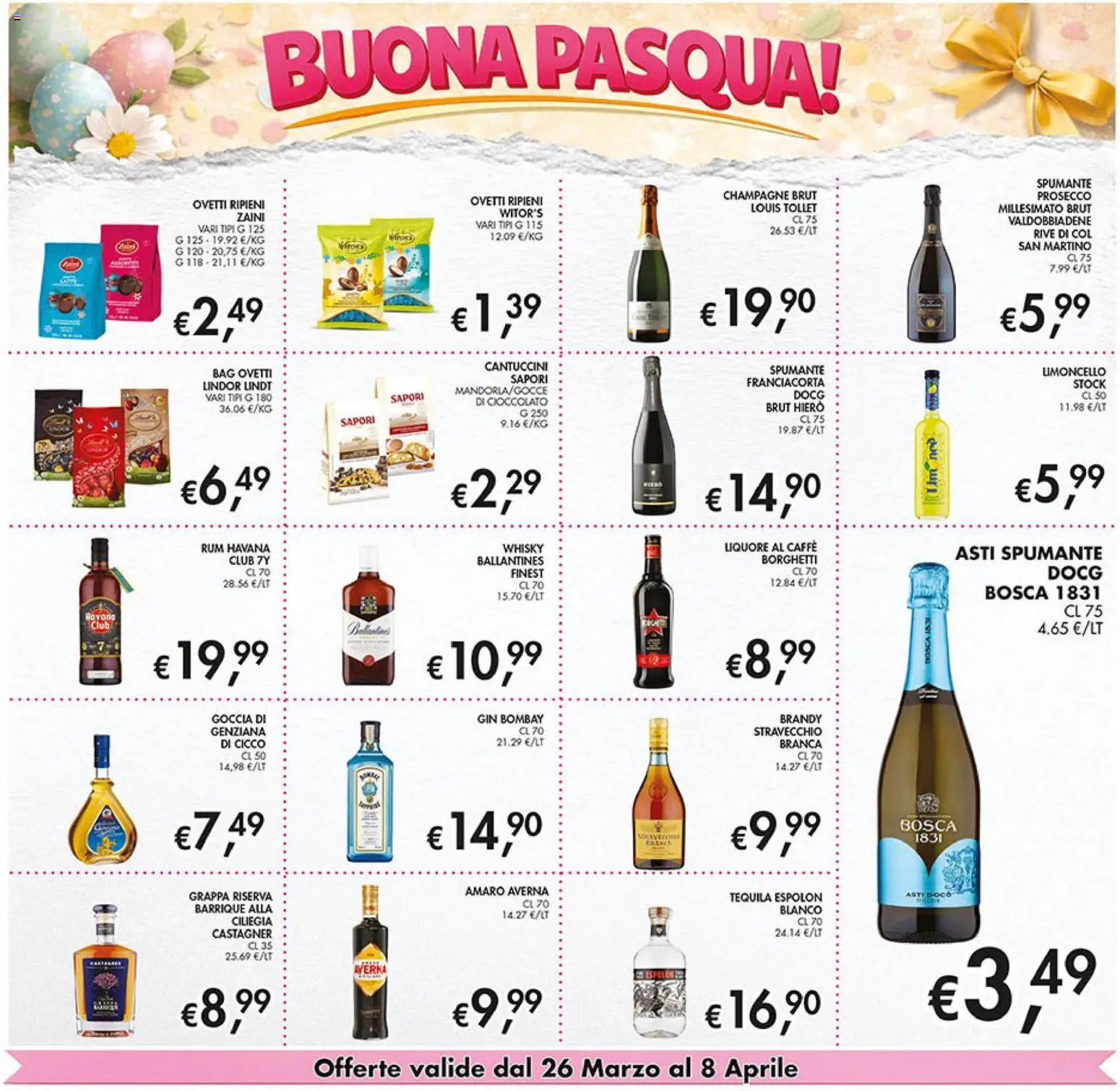 Volantino Coal del 26.03.2026 | Pagina: 13 | Prodotti: Caffè, Spumante, Limoncello, Grappa