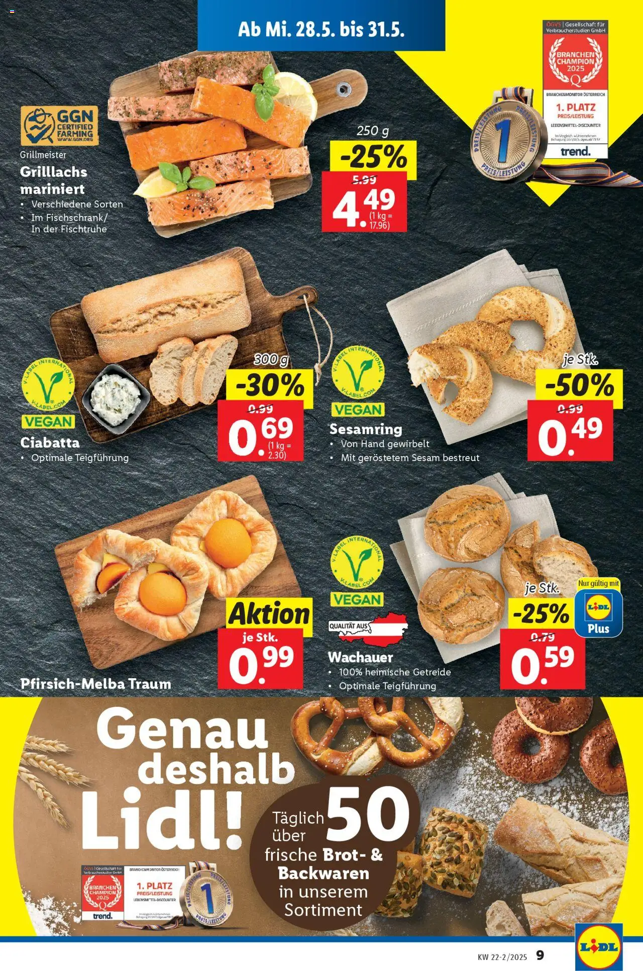 Lidl - Flugblatt gültig ab 28.05.2025 | Seite: 11 | Produkte: Getreide, Brot