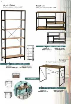 Anteprima del volantino Catalogo - Mobili Industrial La Prealpina	 valido a partire dal 30.12.2024 | Pagina: 5 | Prodotti: Libreria, Scrivania