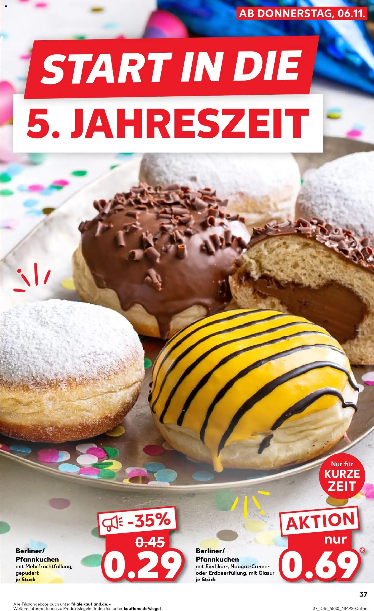 Kaufland prospekt Völklingen	 – gültig ab 09.11.2025 | Seite: 37 | Produkte: Pfannkuchen