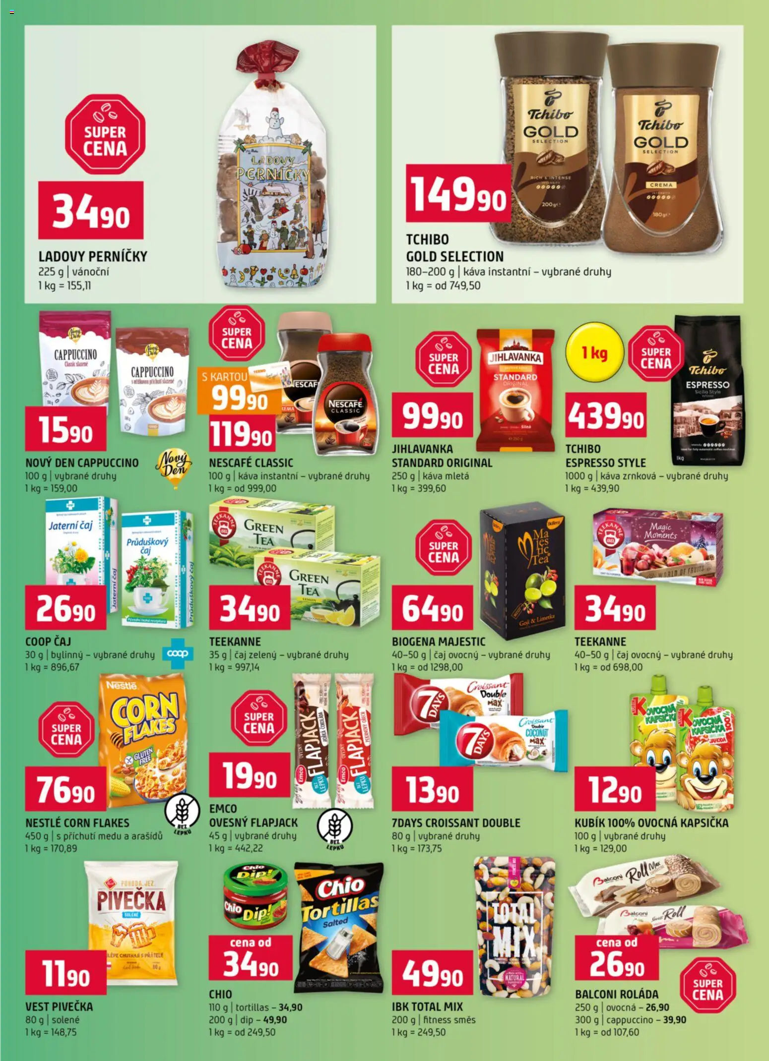 Terno leták od 19.11.2025 | Strana: 9 | Produkty: Jihlavanka, Nescafé, Crema, Croissant