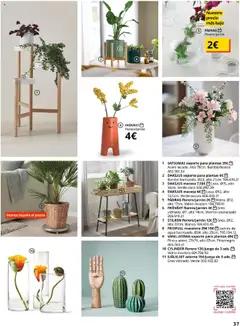 Vista previa Catálogo IKEA Accesorios y decoración válido desde el 25.09.2025 | Página: 37 | Productos: Florero, Macetero, Soporte para plantas, Maceta