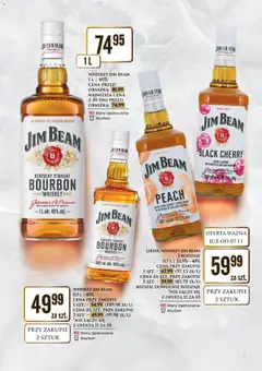 Pogląd oferty "WHISKEY JIM BEAM, 1 L | 40%" - ważna od 07.11.2025 | Strona: 7 | Produkty: Bourbon, Jim Beam