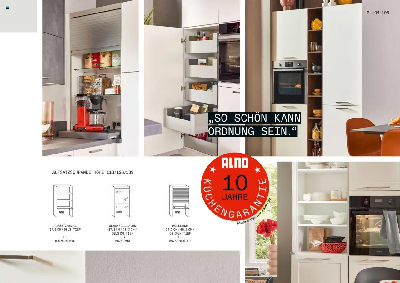 Höffner Alno – gültig ab 22.09.2025 | Seite: 105 | Produkte: Küche