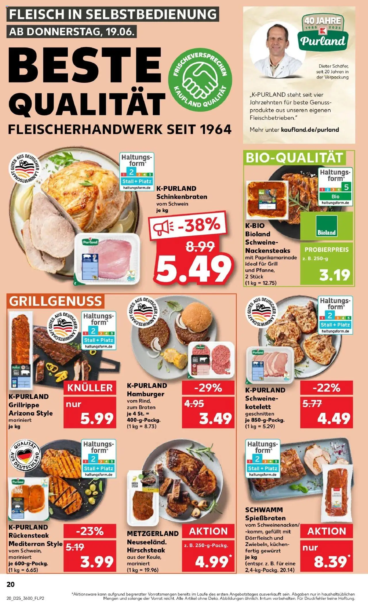 Kaufland prospekt Bautzen	 - gültig ab dem 22.06.2025 | Seite: 33 | Produkte: Nackensteaks, Grill, Kuchen, Fleisch
