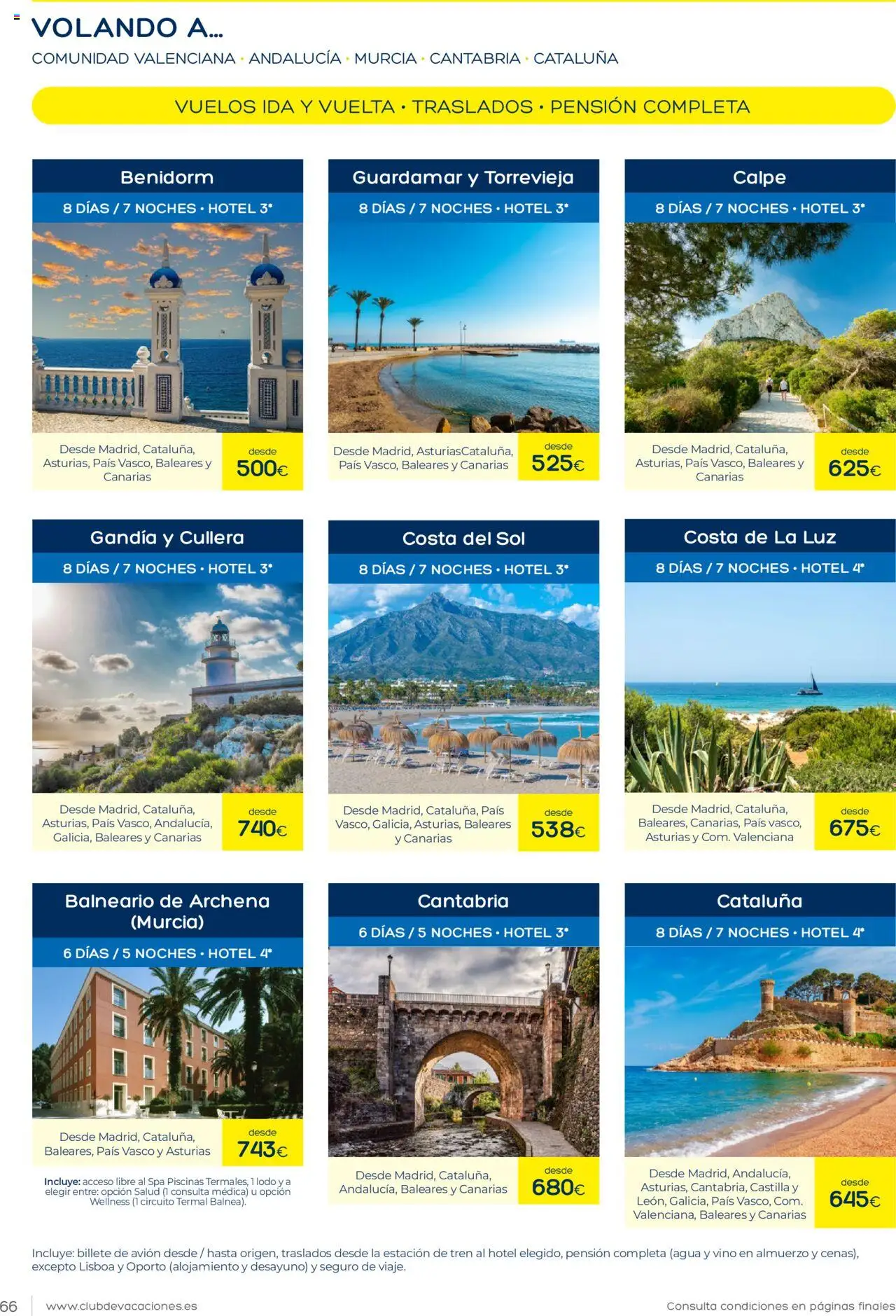 Viajes El Corte Inglés Club de Vacaciones │ válido desde el 01.01.2025 | Página: 66 | Productos: Vino