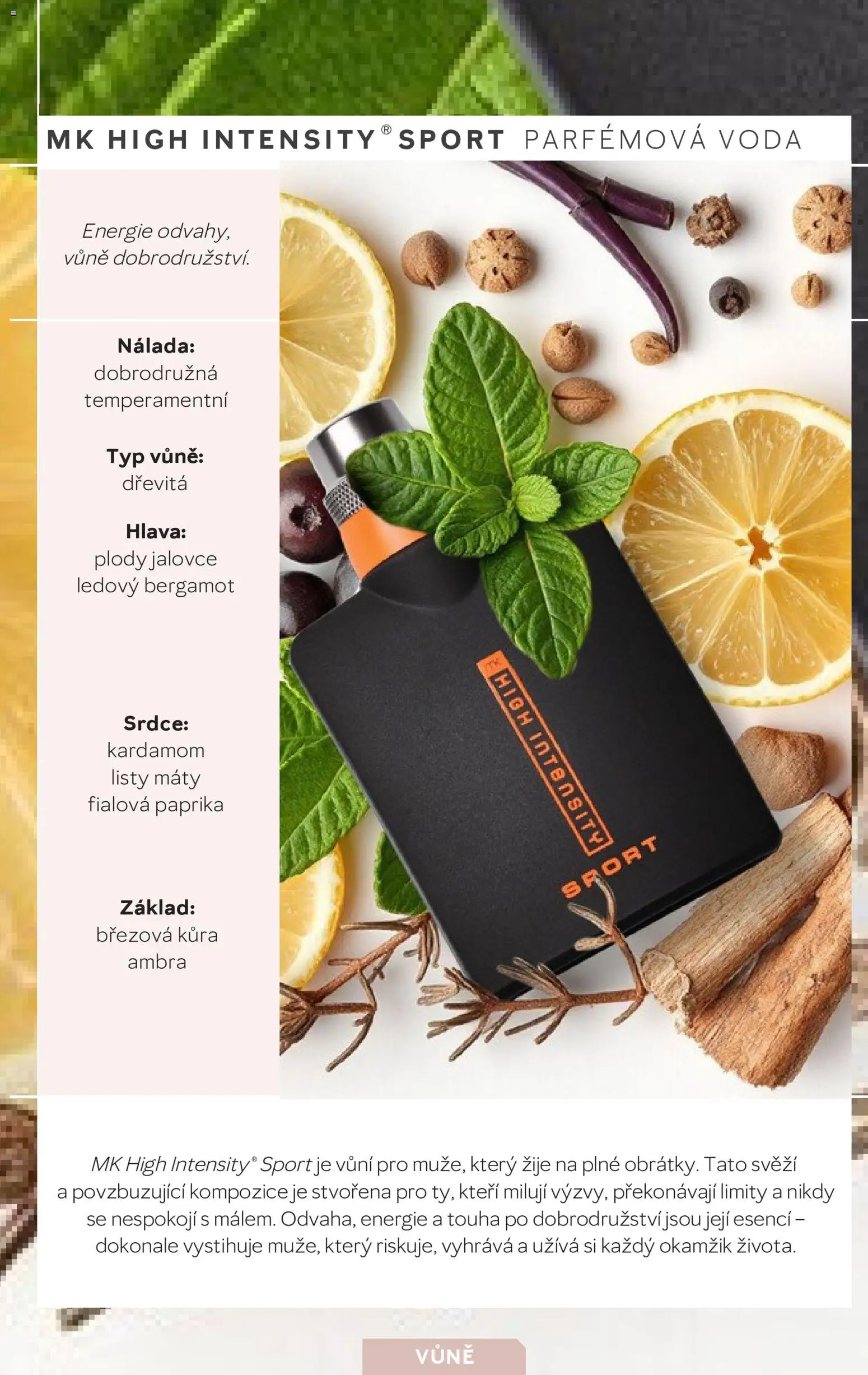 Mary Kay katalog - Vůně od 27.04.2026 | Strana: 25 | Produkty: Kardamom, Voda, Paprika