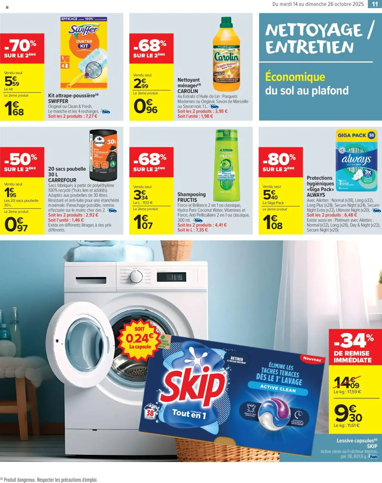 {H1} | Page: 13 | Produits: Poubelle, Savon de marseille, Shampooing, Sacs poubelle