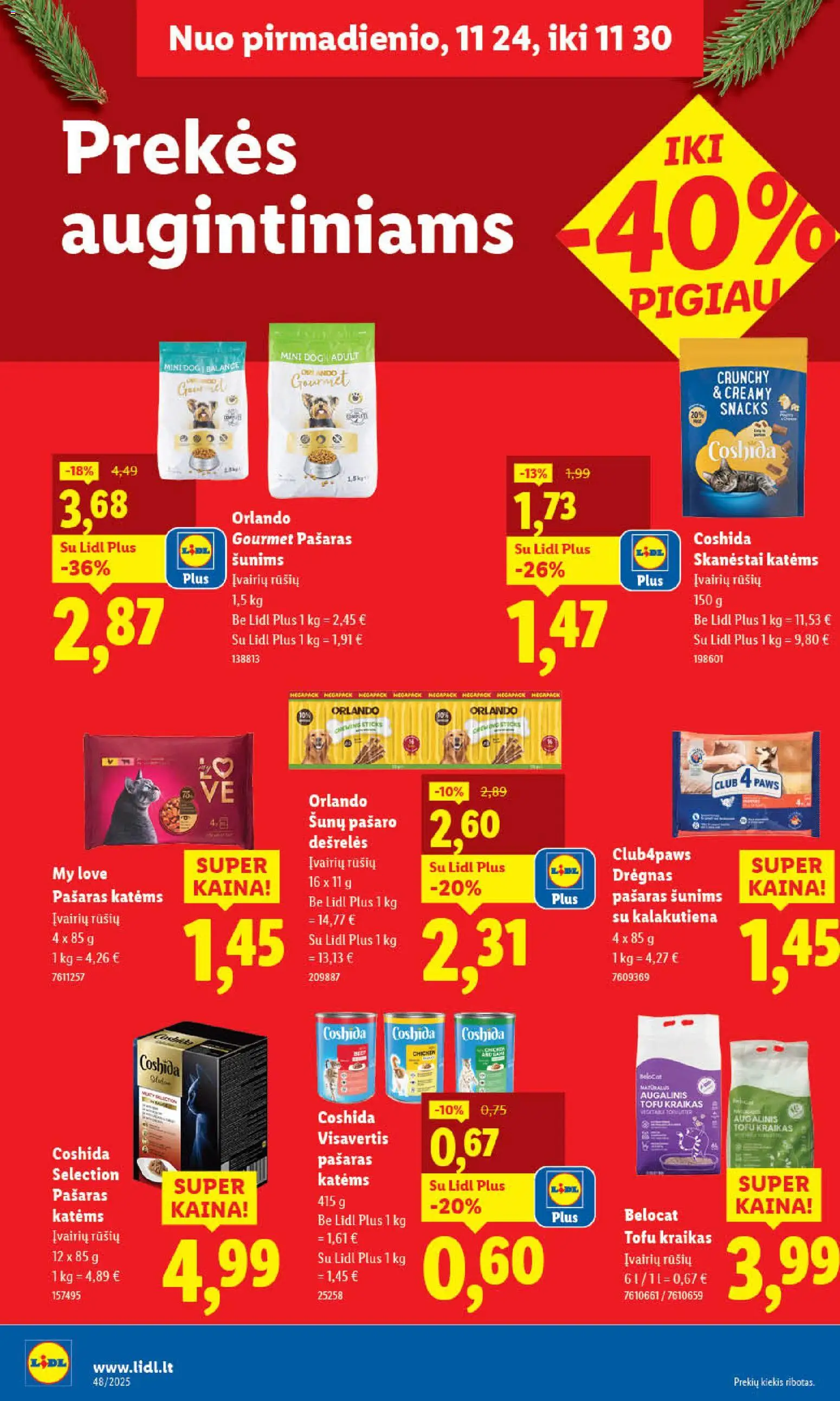 LIDL akcijos nuo 24.11.2025 | Puslapis: 38