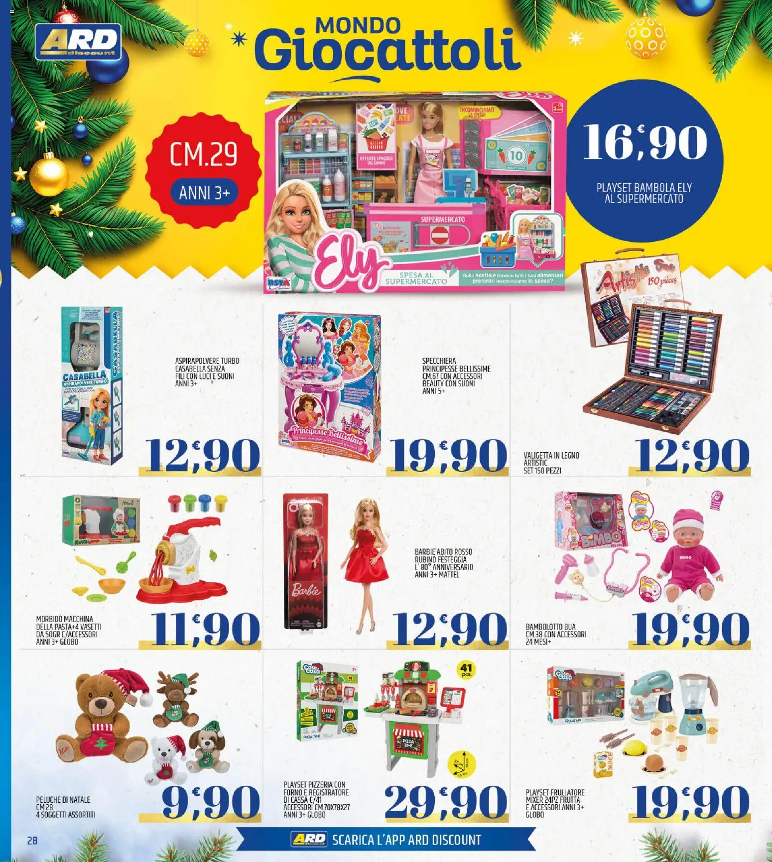 Volantino ARD Discount del 11.12.2025 | Pagina: 28 | Prodotti: Peluche, Abito, Aspirapolvere, Mixer