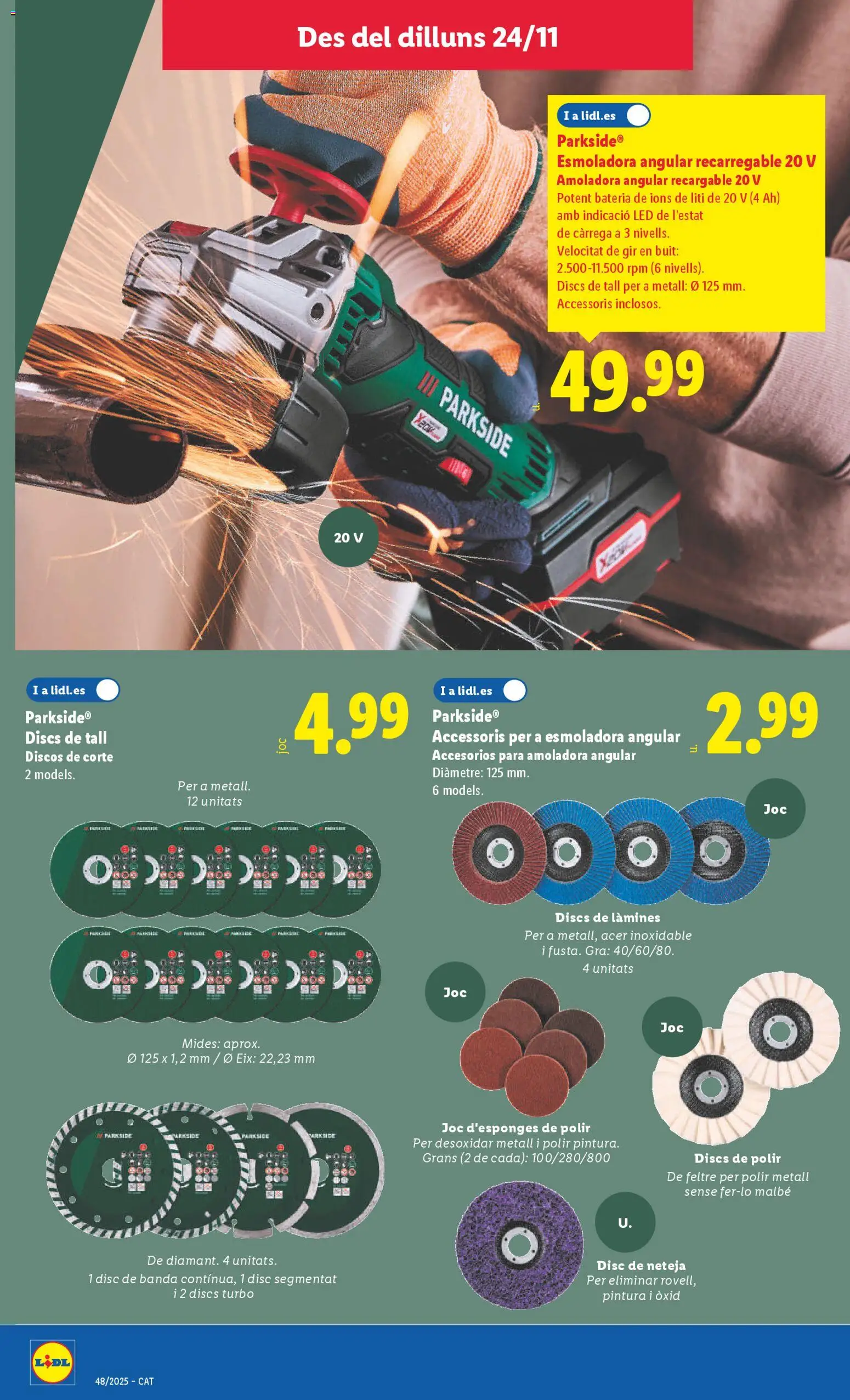 Lidl - Black Friday │ válido desde el 24.11.2025 | Página: 6 | Productos: Batería