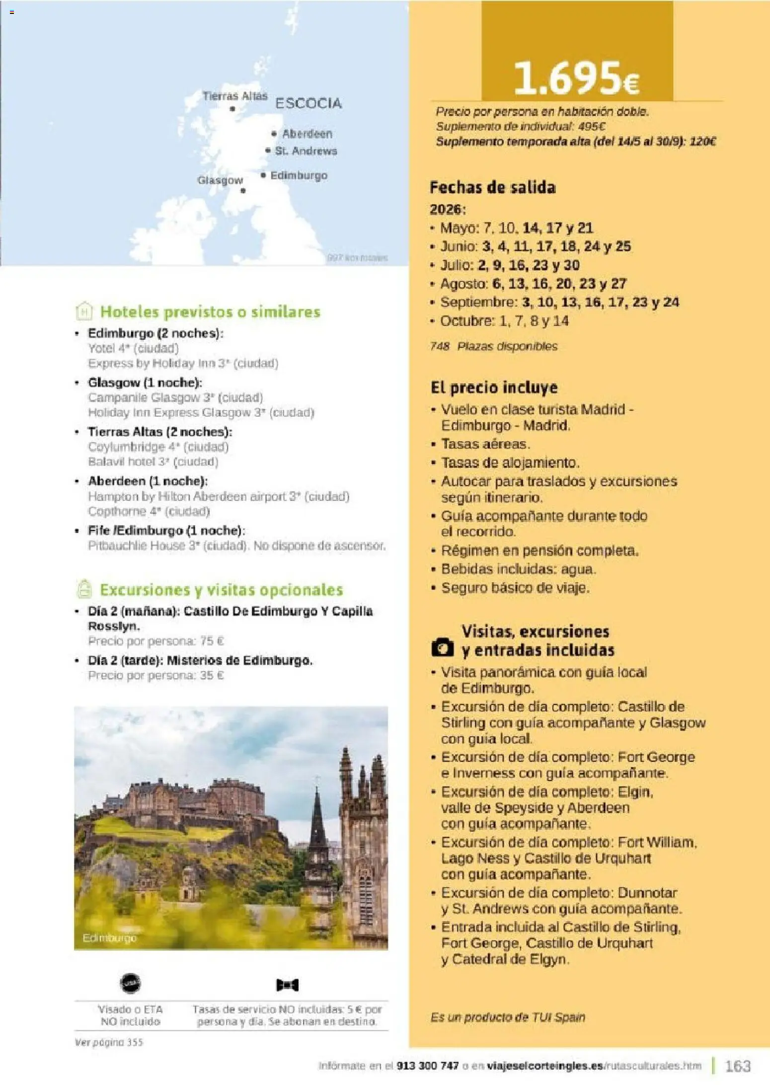 Viajes El Corte Inglés Rutas Culturales de la Comunidad de Madrid │ válido desde el 01.04.2026 | Página: 163