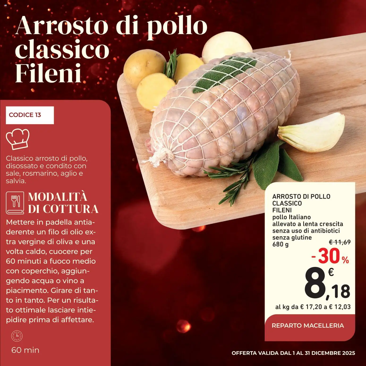 Volantino Conad del 01.12.2025 | Pagina: 16 | Prodotti: Arrosto, Pollo, Vino, Aglio