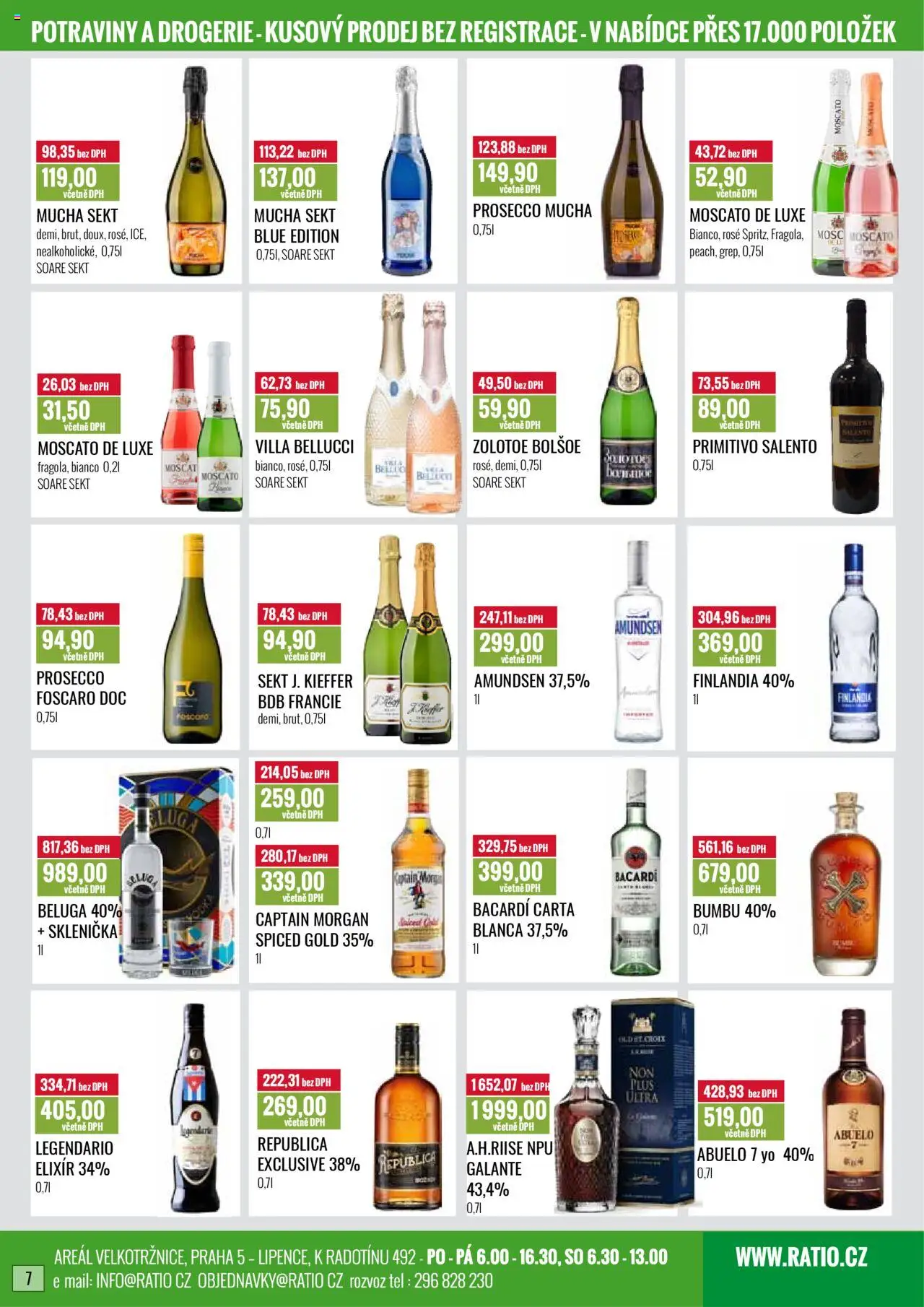 Ratio leták od 01.06.2025 | Strana: 8 | Produkty: Rum, Morgan, Moscato, Moscato De luxe