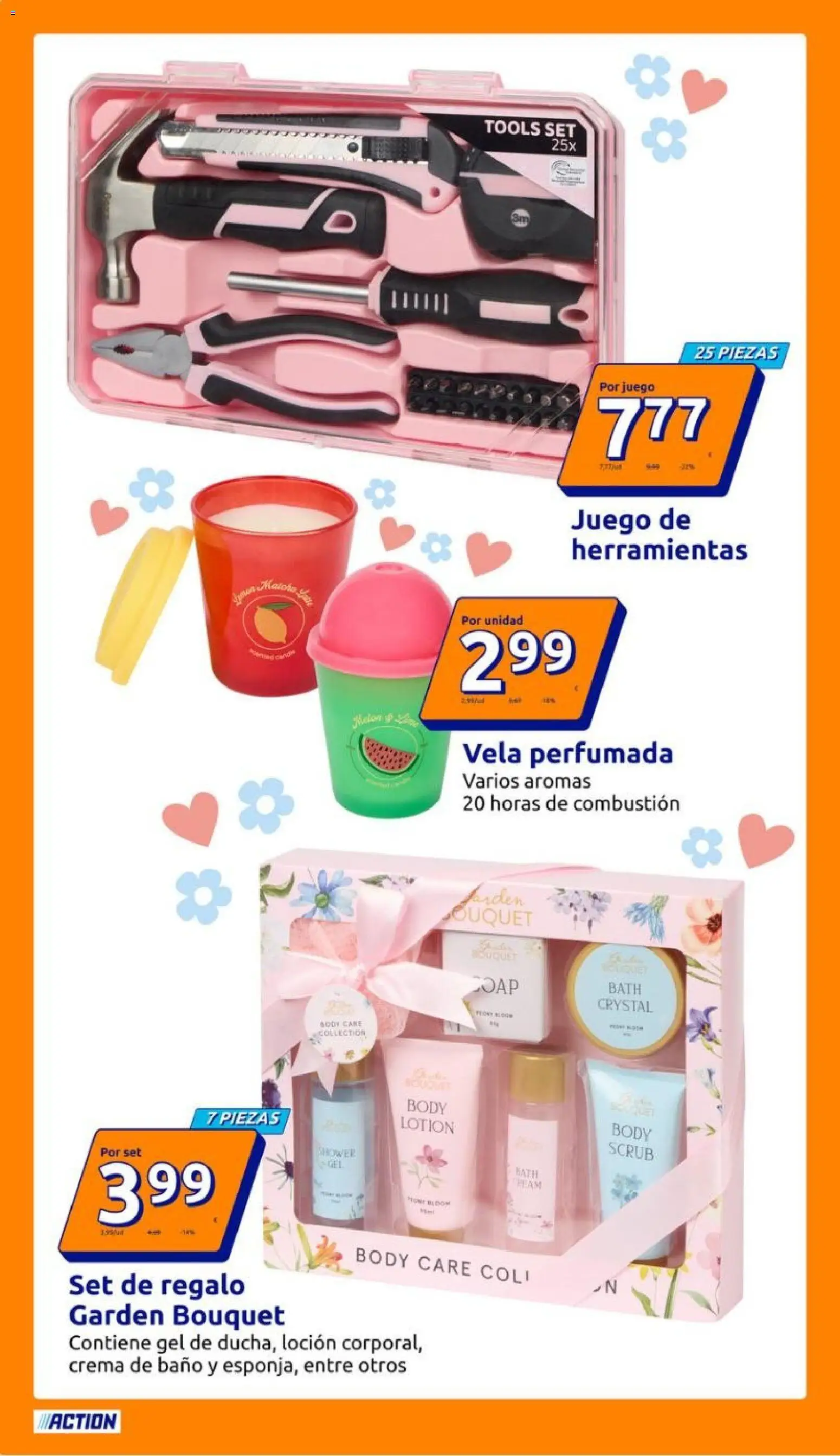 Action folleto │ válido desde el 22.04.2026 | Página: 10 | Productos: Crema, Vela, Body, Baño
