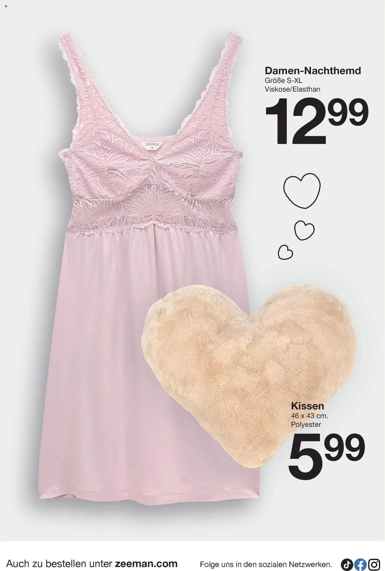 Zeeman Angebote – gültig ab 17.01.2026 | Seite: 14 | Produkte: Kissen