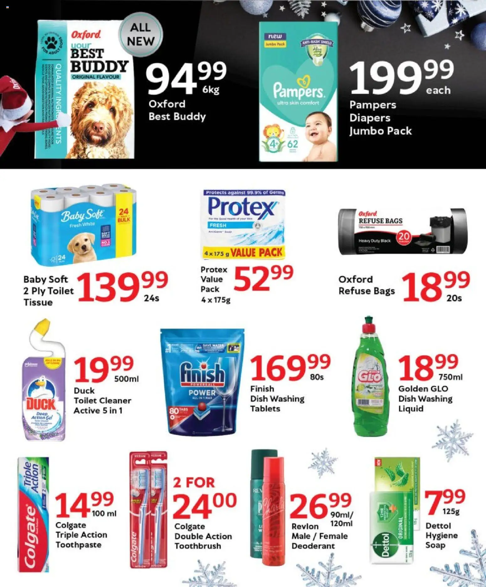 New Oxford Freshmarket catalogue – valid from 25.11.2025 | Page: 7 | Products: Toilet, Soap, Toothpaste, Toothbrush