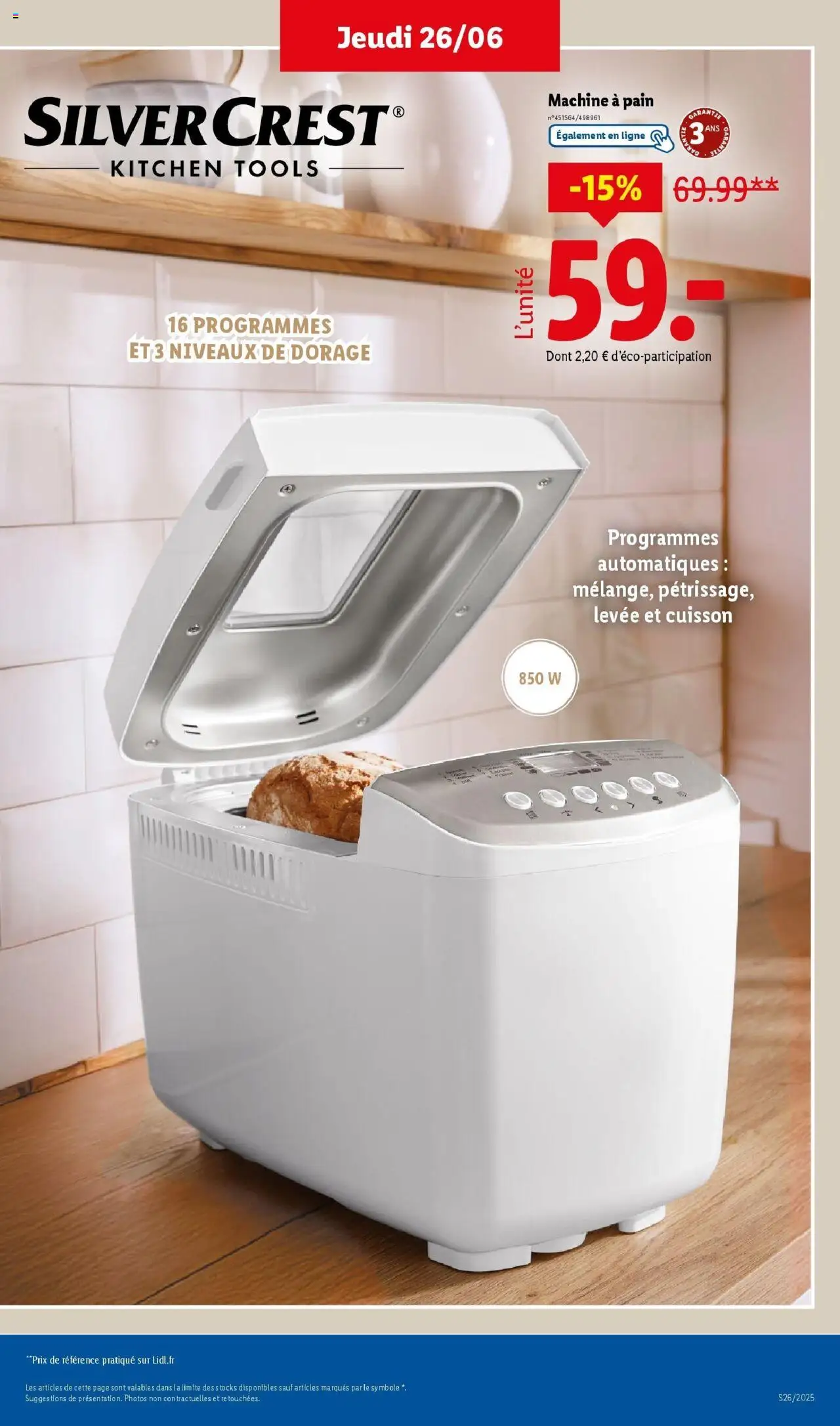  | Page: 49 | Produits: Machine à pain, Pain