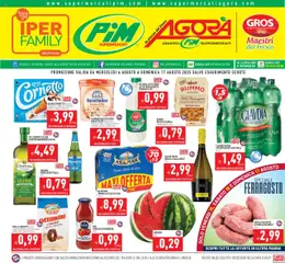 Anteprima del volantino Volantino PIM Supermercati valido a partire dal 06.08.2025