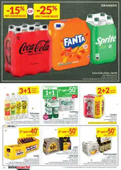 Intermarché folder week 51 - Voorbeeld van een folder van Intermarché, geldig van 16.12.2025 | Pagina: 34 | Producten: Bier, Zsalukő, Sprite, Kaart