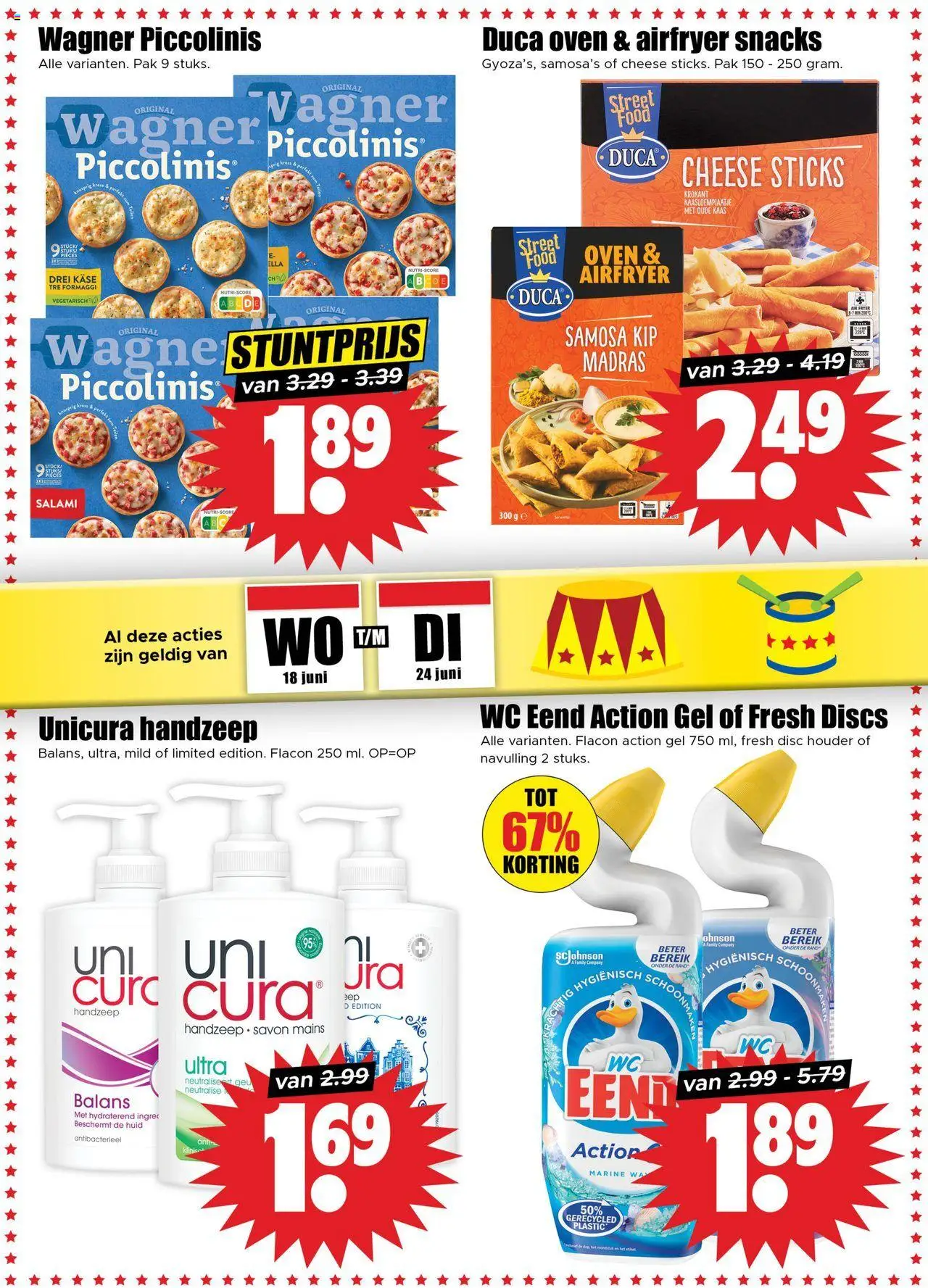  | Pagina: 15 | Producten: Snacks, Oven, Toilet, Handzeep