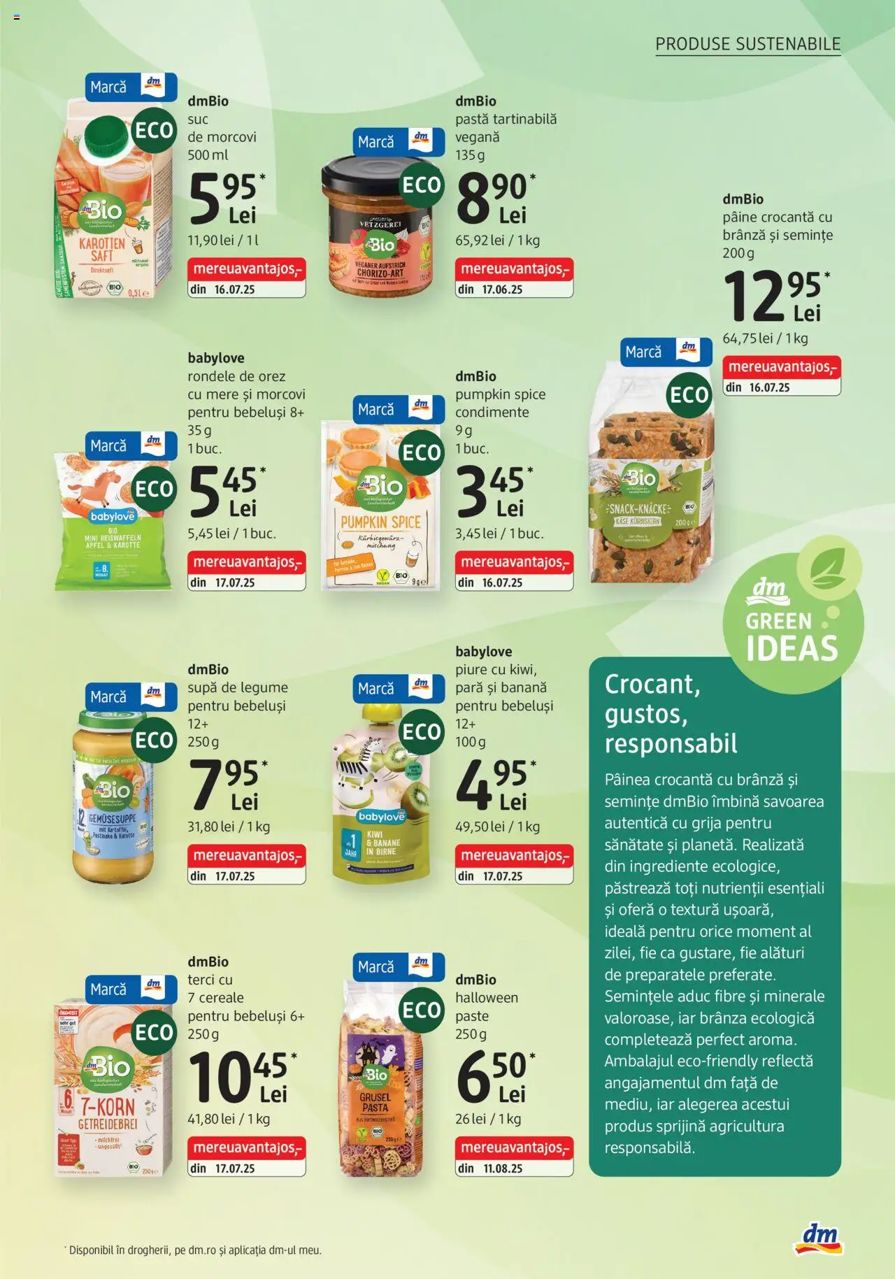 Noul catalog DM drogeriemarkt – valabil de la 02.10.2025 | Pagină: 23 | Produse: Pară, Cereale, Paste, Kiwi