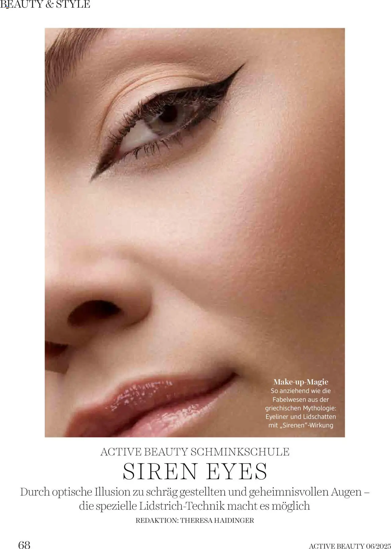 dm drogerie markt Active Beauty Magazin 06/2025 gültig ab 05.06.2025 | Seite: 68 | Produkte: Lidschatten, Eyeliner