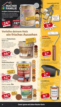 Sonderpreis Baumarkt Prospekt 	 ab 25.04.2026 gültig | Seite: 18