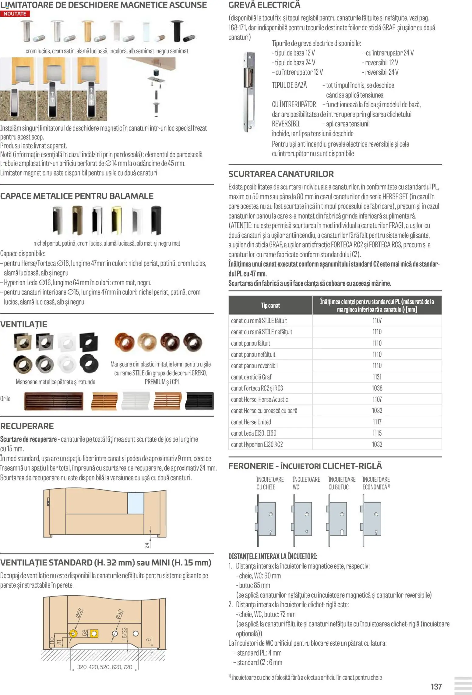 Noul catalog Proges – valabil de la 23.08.2024 | Pagină: 137 | Produse: Pardoseală, Ușă